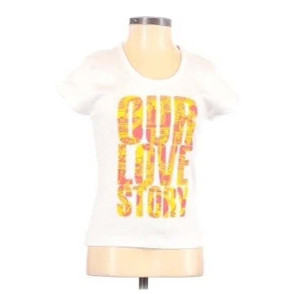 SALE! D’ANNAH Cartoon OUR LOVE STORY Anime Tee NWT Small - Picture 9 of 10